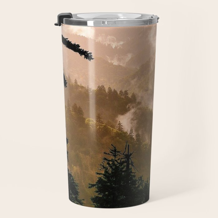 Smoky Mountain Layers IV Travel Mug Gallery Image 3