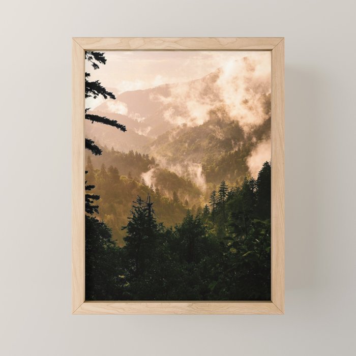 Smoky Mountain Layers IV Mini Art Print Gallery Image 1