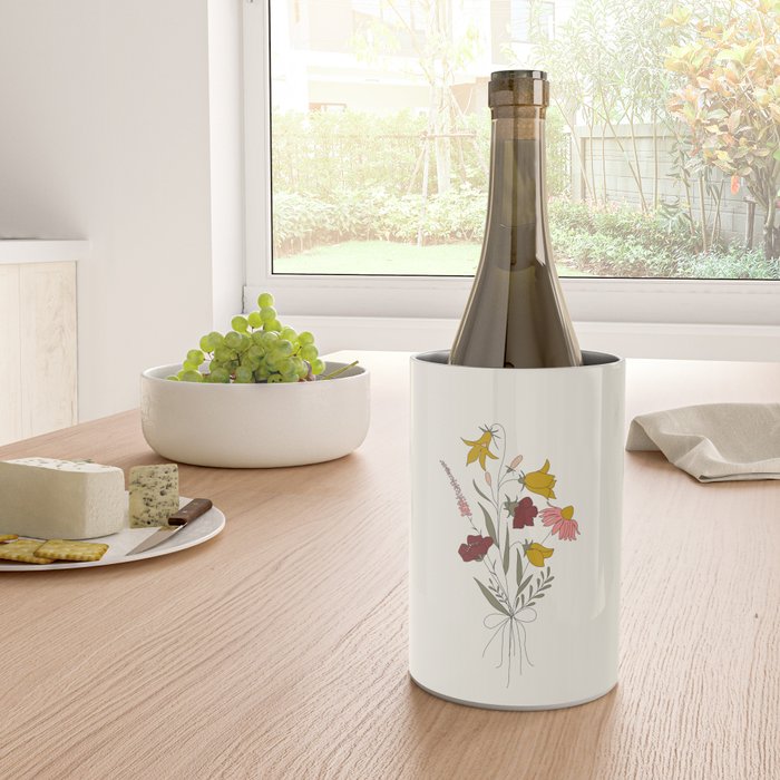 Wildflowers Bouquet Wine Chiller Gallery Image 4