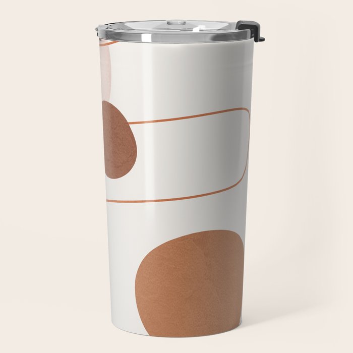 Abstract Modern Art 21 Travel Mug Gallery Image 2
