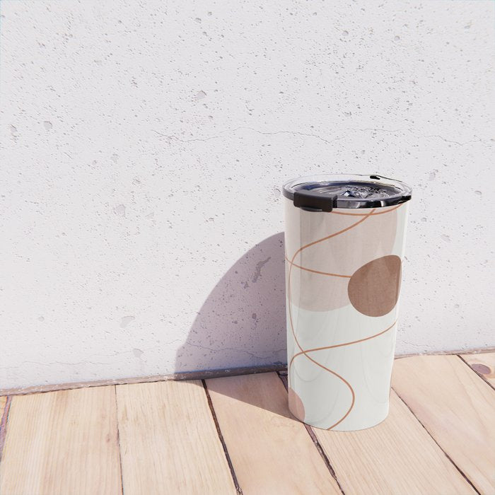 Abstract Modern Art 21 Travel Mug Gallery Image 4