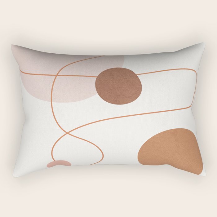 Abstract Modern Art 21 Rectangular Pillow Gallery Image 1