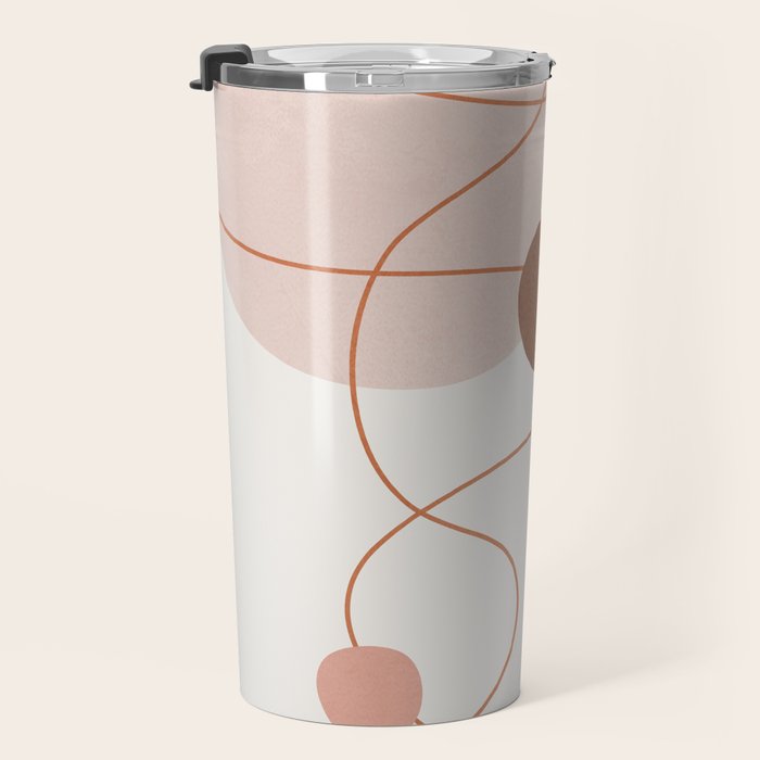 Abstract Modern Art 21 Travel Mug Gallery Image 3