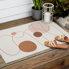 Abstract Modern Art 21 Outdoor Rug Gallery Image 2