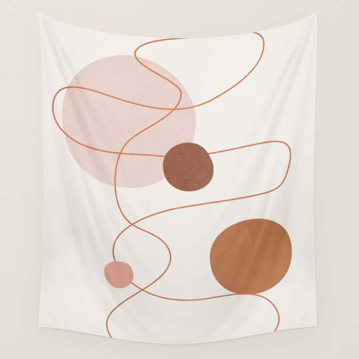 Abstract Modern Art 21 Wall Tapestry Gallery Image 4