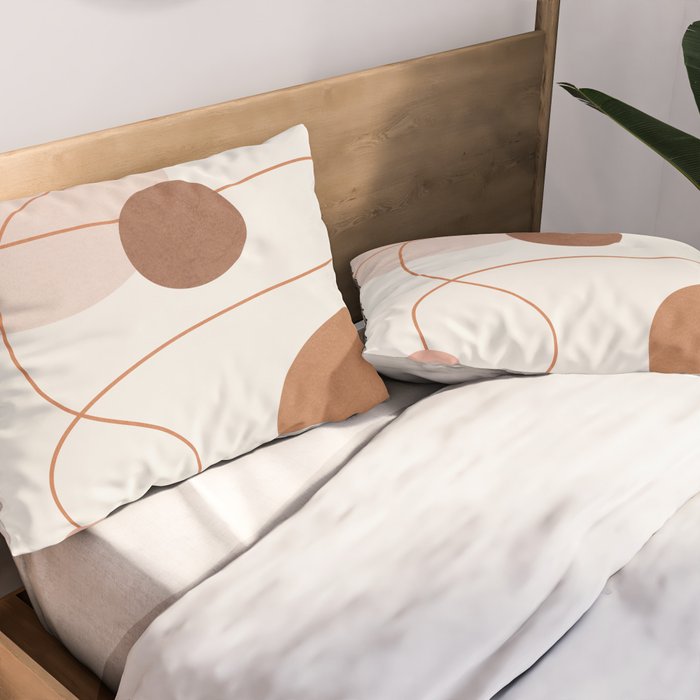Abstract Modern Art 21 Pillow Sham Gallery Image 2