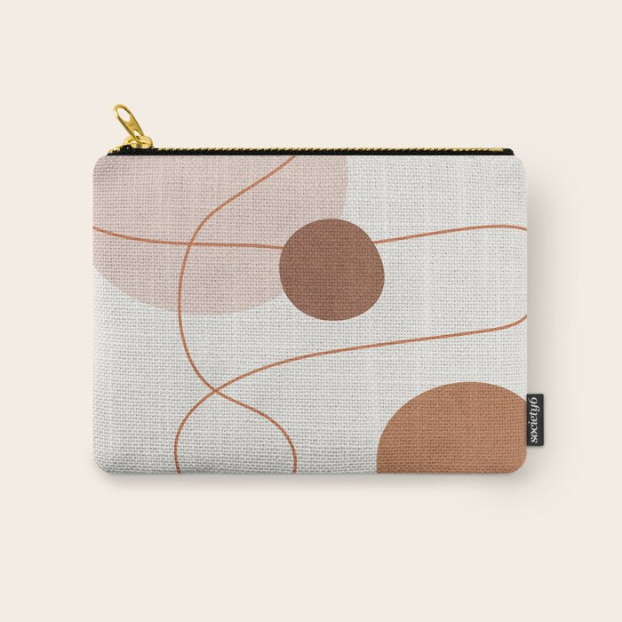 Abstract Modern Art 21 Carry All Pouch Gallery Image 1