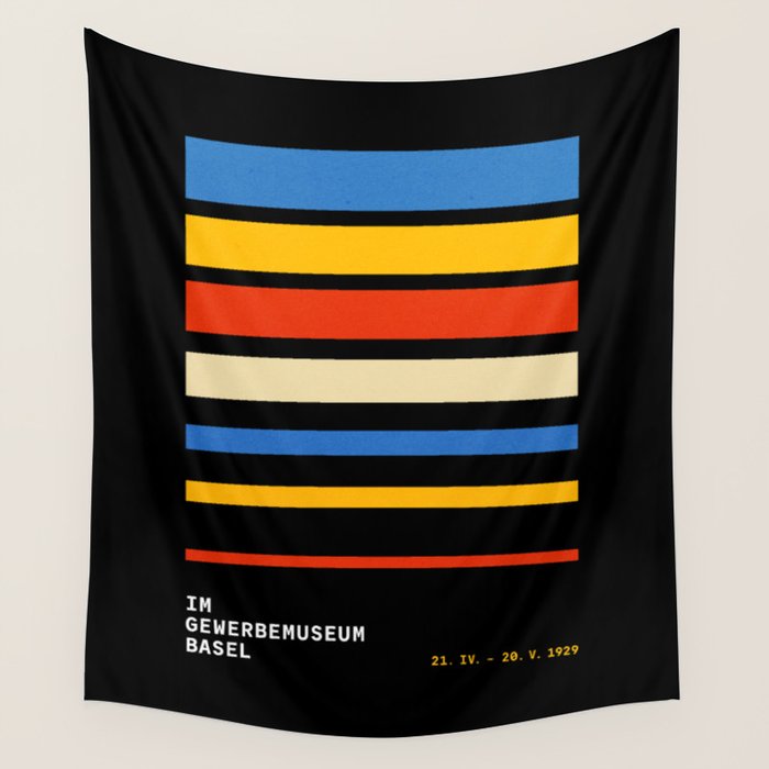 Stripes | Bauhaus V Wall Tapestry Gallery Image 4