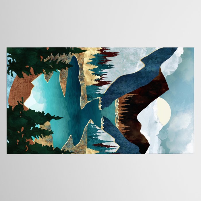 River Vista Tablecloth Gallery Image 2