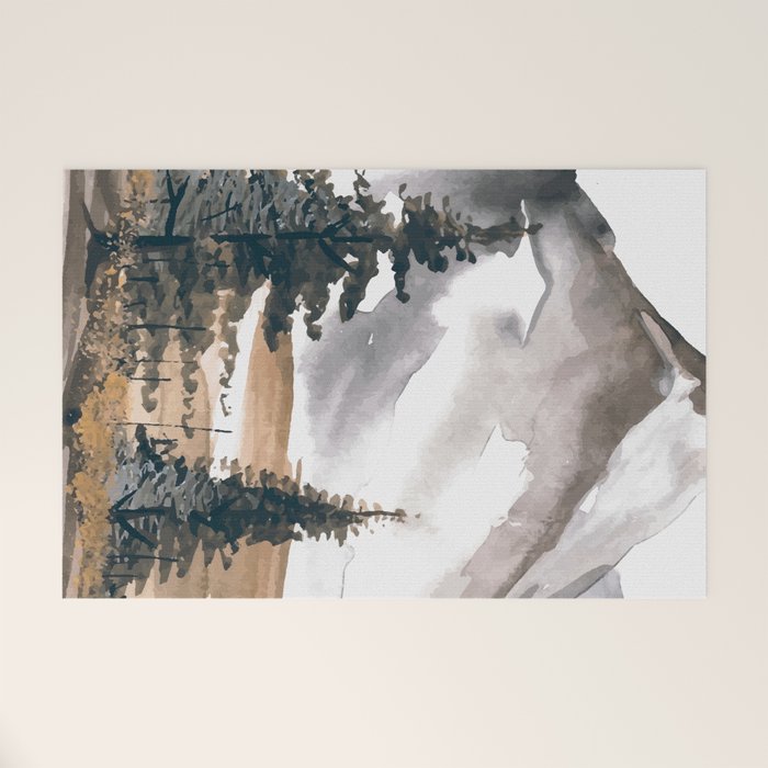 Beautiful Winter Memory Welcome Mat Gallery Image 1