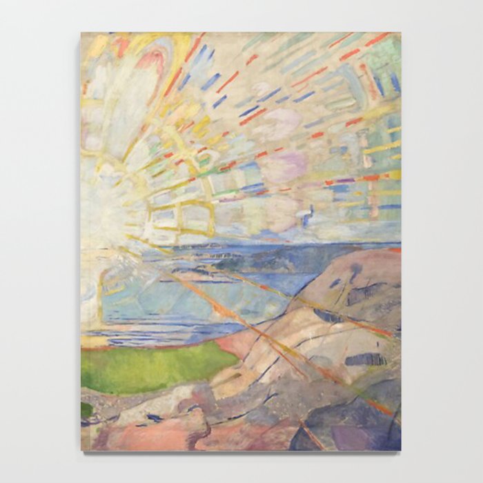 Edvard Munch - The Sun (Solen) (1911)  Notebook Gallery Image 4