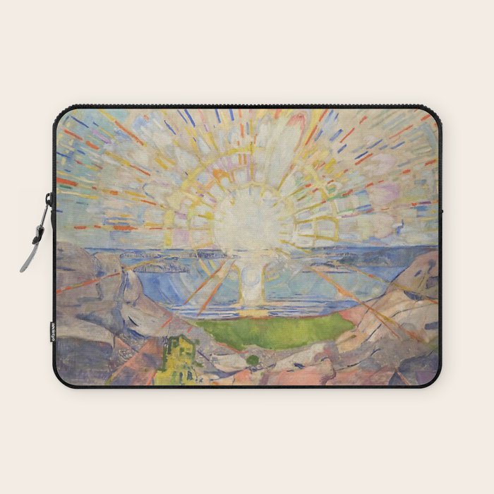 Edvard Munch - The Sun (Solen) (1911)  Laptop Sleeve Gallery Image 1