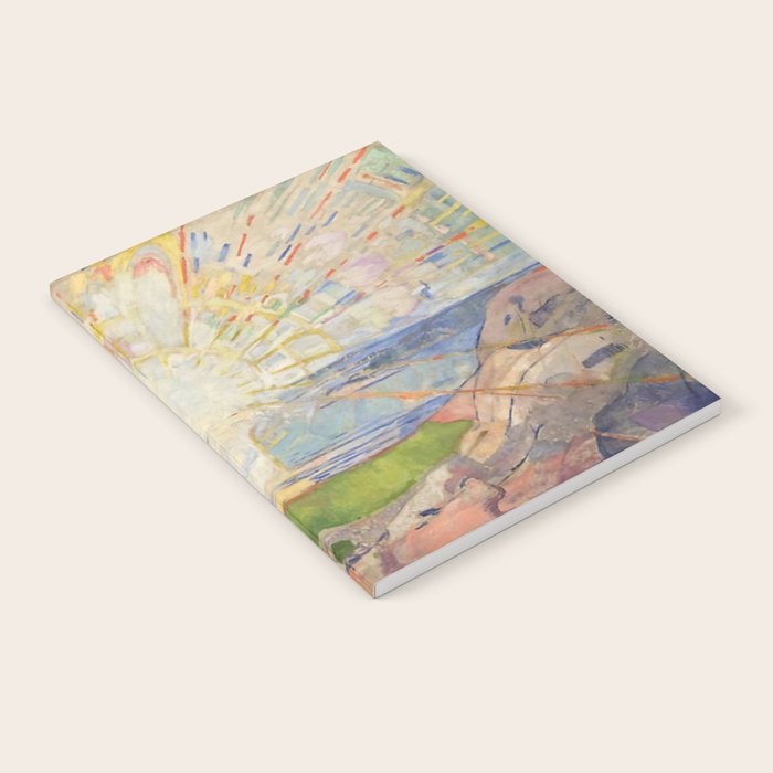 Edvard Munch - The Sun (Solen) (1911)  Notebook Gallery Image 2