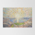 Edvard Munch - The Sun (Solen) (1911)  Rug Gallery Image 2