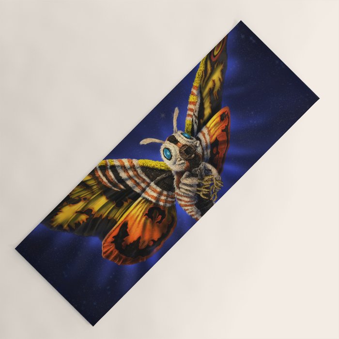 Mothra Queen of Monsters Yoga Mat Gallery Image 1