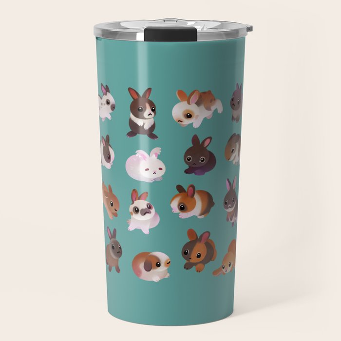Bunny day Travel Mug Gallery Image 1