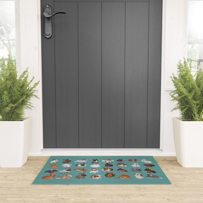 Bunny day Welcome Mat Gallery Image 3