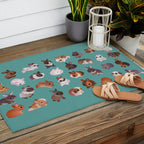 Bunny day Outdoor Rug Gallery Image 2