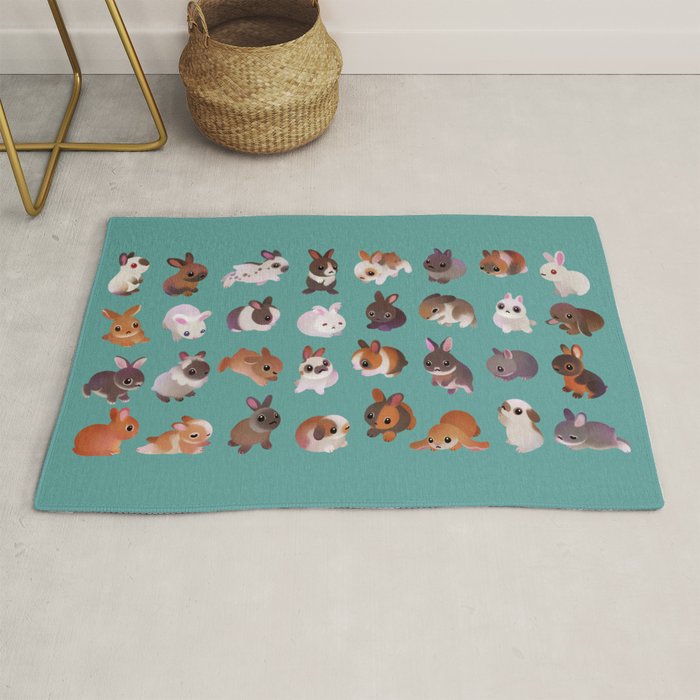 Bunny day Rug Gallery Image 1