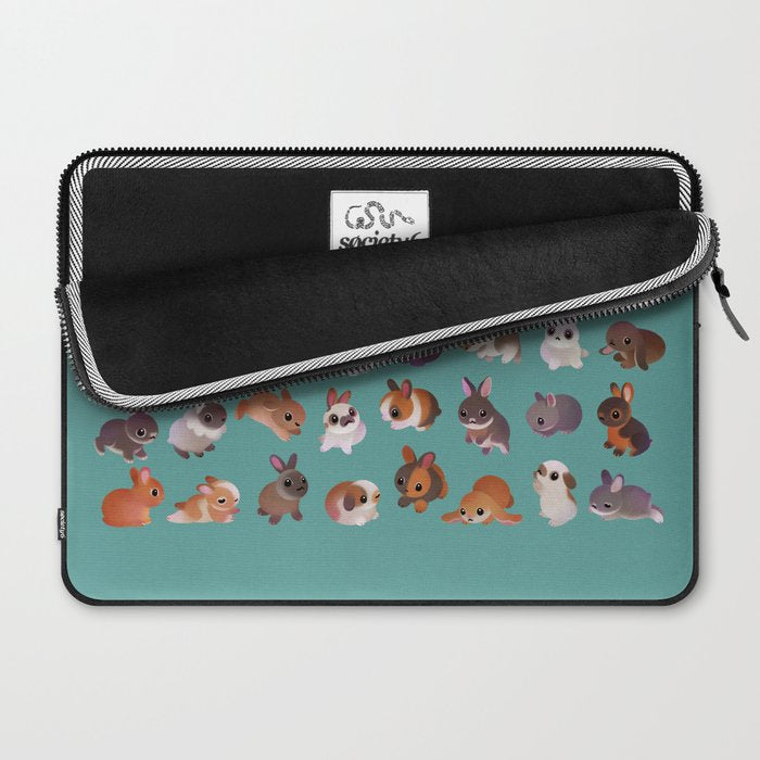 Bunny day Laptop Sleeve Gallery Image 2