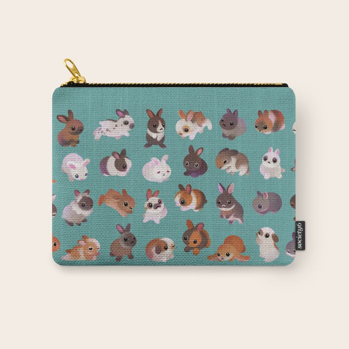 Bunny day Carry All Pouch Gallery Image 1