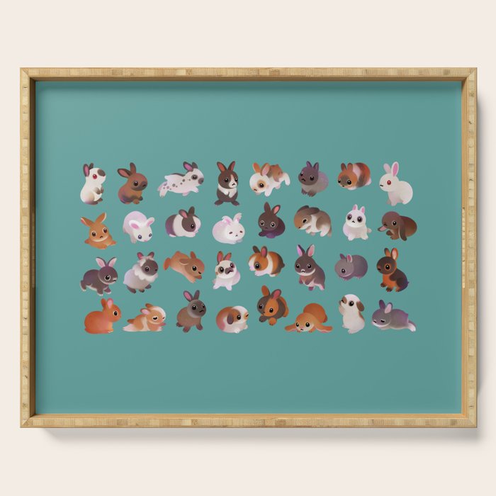 Bunny day Serving Tray Gallery Image 1