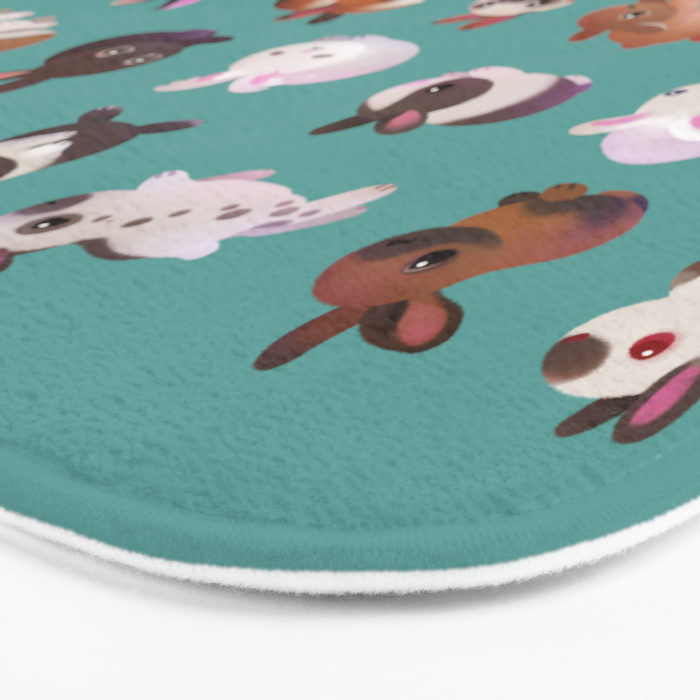 Bunny day Bath Mat Gallery Image 3