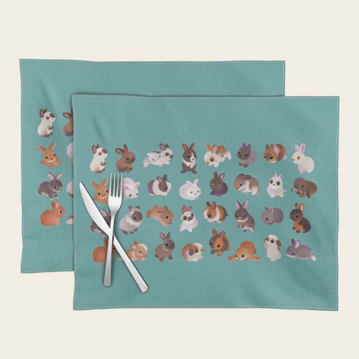 Bunny day Placemat Gallery Image 1