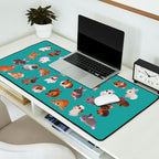 Bunny day Desk Mat Gallery Image 2