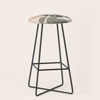 Abstract Tropical Art X Stool Gallery Image 1