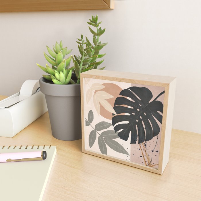 Abstract Tropical Art X Mini Art Print Gallery Image 2