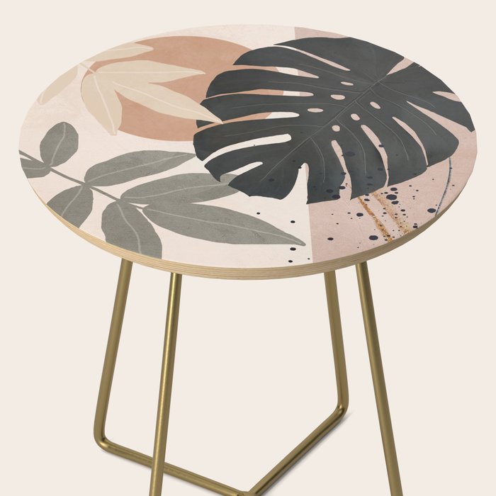 Abstract Tropical Art X Side Table Gallery Image 2