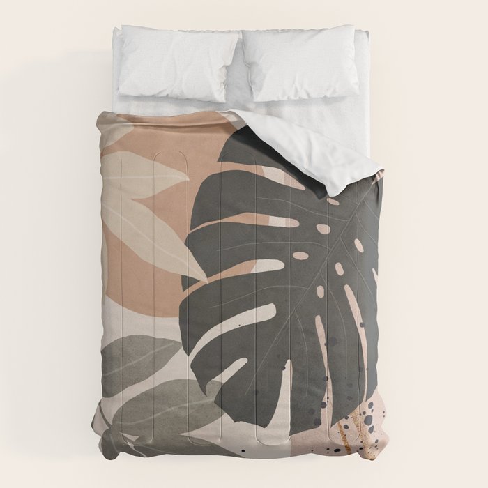 Abstract Tropical Art X Comforter Gallery Image 1