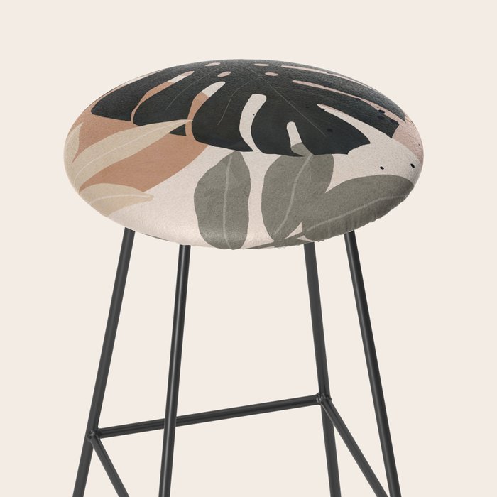 Abstract Tropical Art X Stool Gallery Image 2