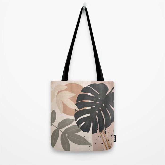Abstract Tropical Art X Tote Bag Gallery Image 2