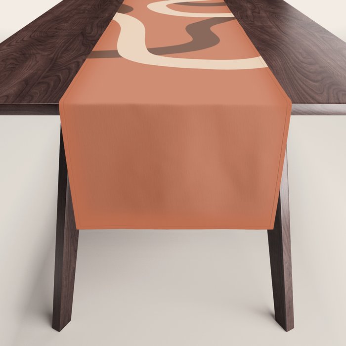 Abstract 03D Table Runner Gallery Image 1