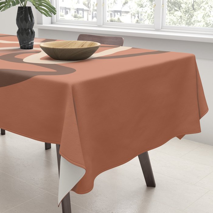Abstract 03D Tablecloth Gallery Image 3