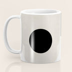 geometry mid modern black white II Coffee Mug Gallery Image 3