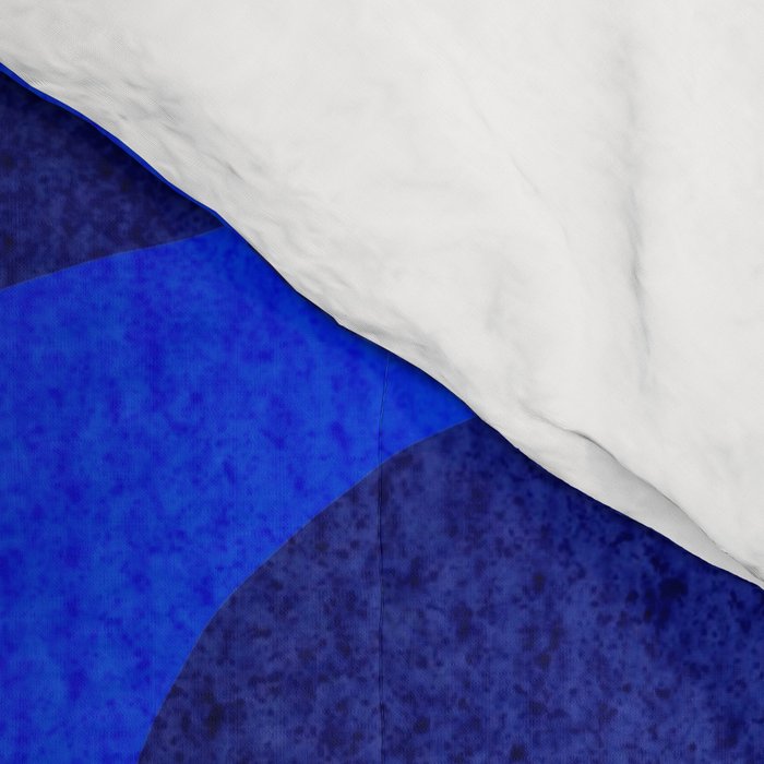 Abstract botanical- blue garden Comforter Gallery Image 4