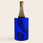Abstract botanical- blue garden Wine Chiller Gallery Image 2