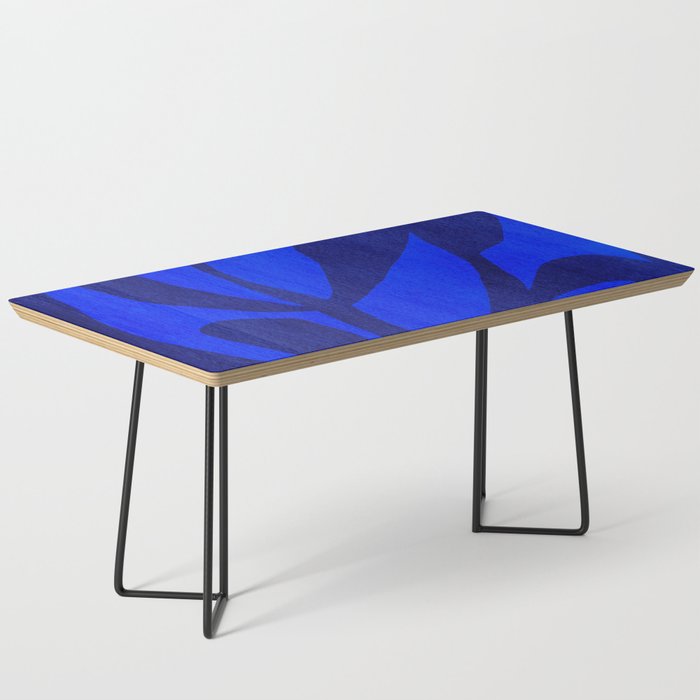 Abstract botanical- blue garden Coffee Table Gallery Image 1