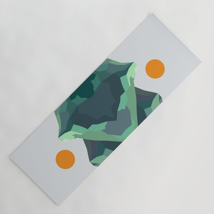 Abstract Landscape 30B Yoga Mat Gallery Image 1