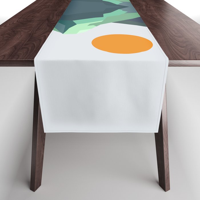 Abstract Landscape 30B Table Runner