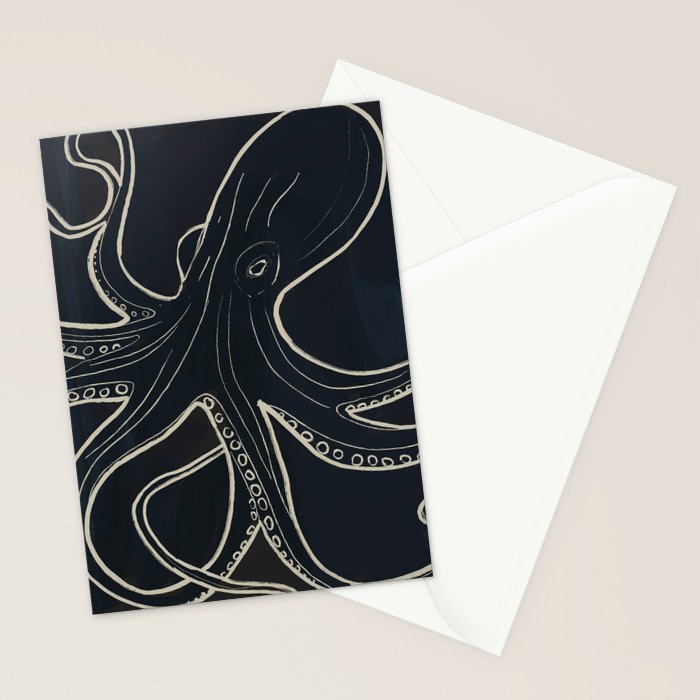 Octopus Stationery Card Gallery Image 2