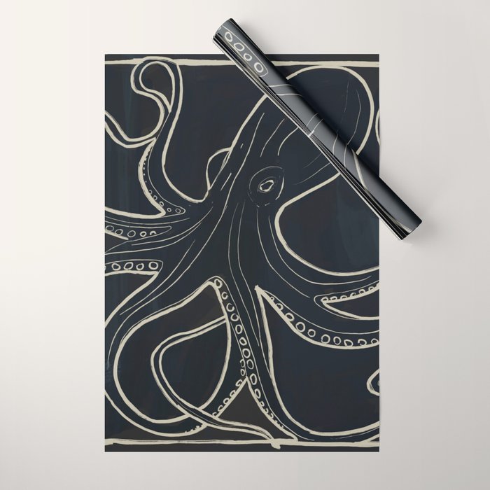 Octopus Wrapping Paper Gallery Image 1