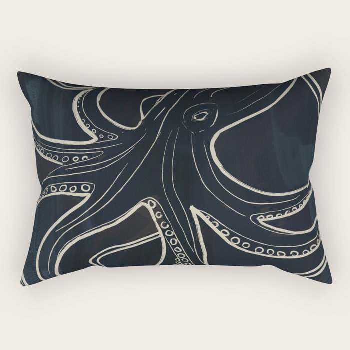 Octopus Rectangular Pillow Gallery Image 2