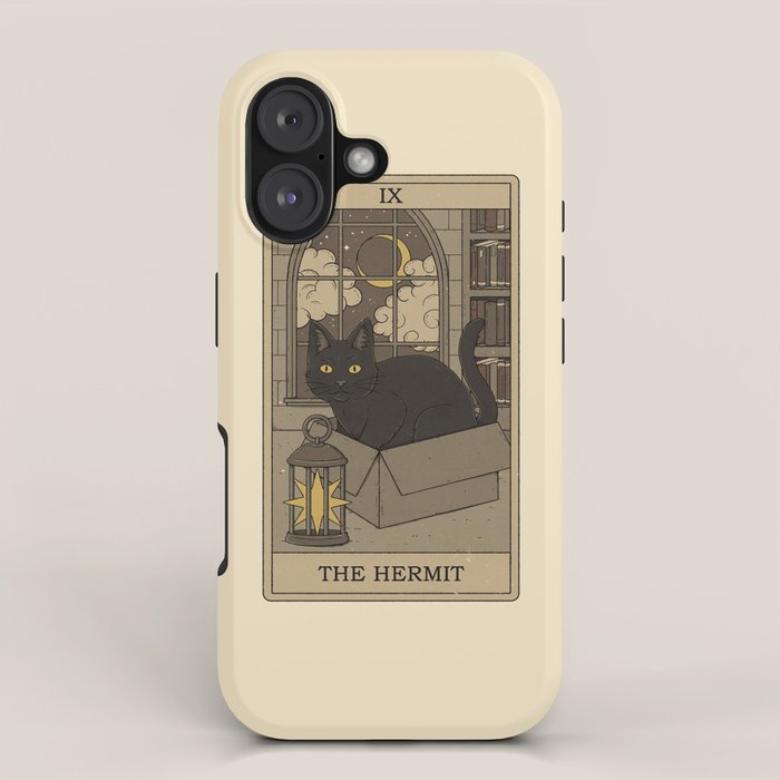The Hermit - Cats Tarot iPhone Case Gallery Image 1