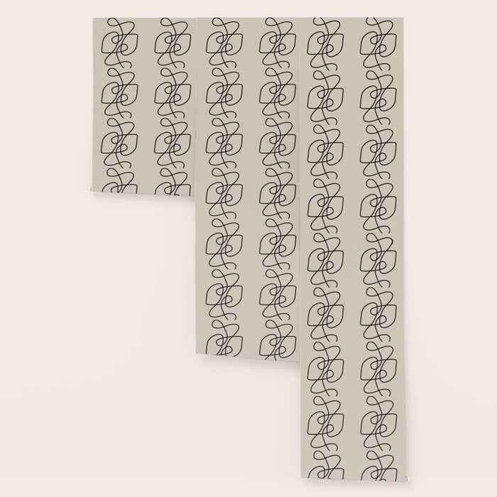 Modern Line Art Wallpaper Gallery Image 3
