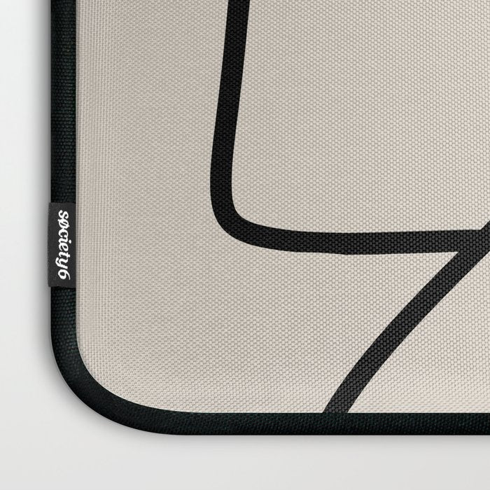 Modern Line Art Laptop Sleeve Gallery Image 3
