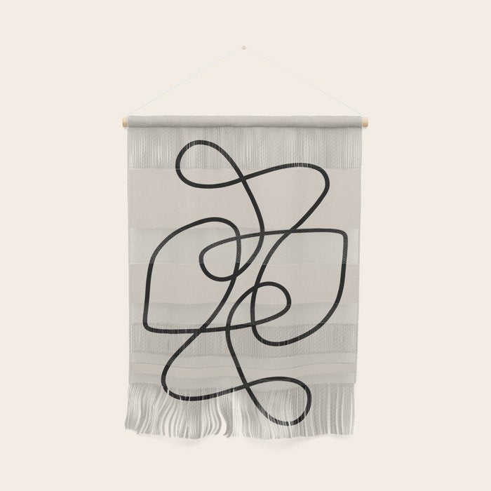 Modern Line Art Wall Hanging Gallery Image 1